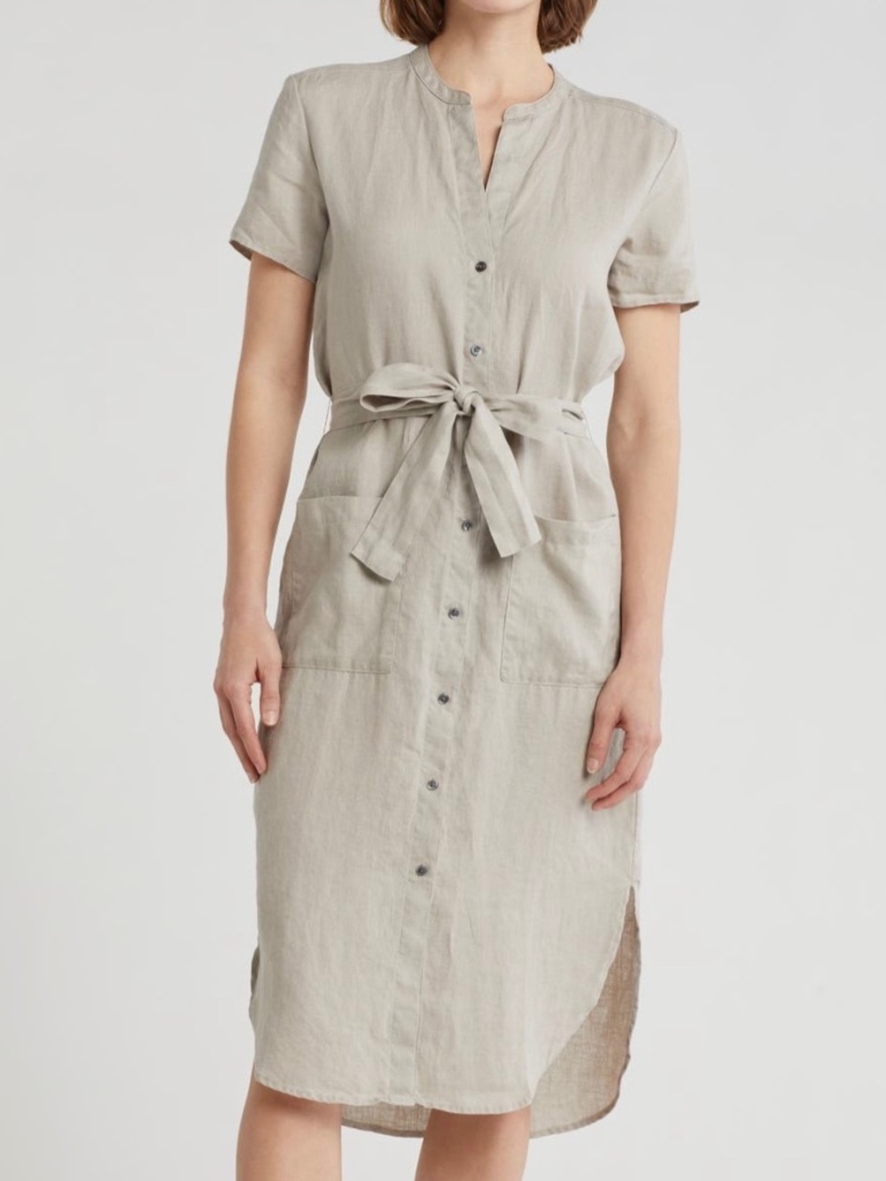 James Perse Linen Shirtdress